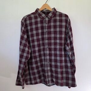Goodfellow‎ Men's Button Down Plaid Shirt XXL